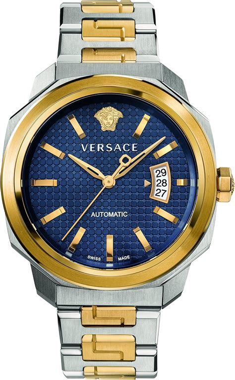 Versace Reloj casual automático de acero inoxidable 'Dylos' para 